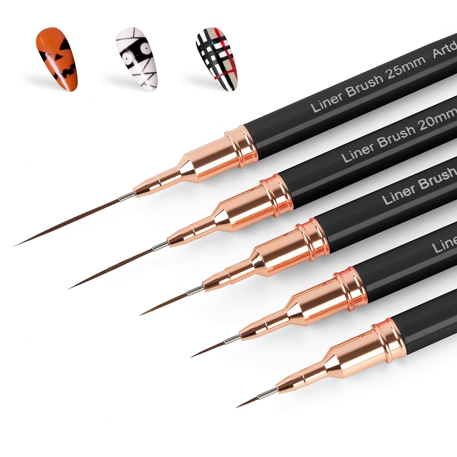 5 pcs nail pen 5/8/12/20/25mm