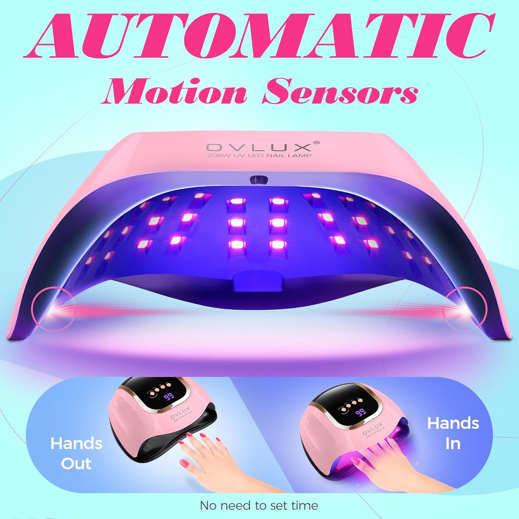 UV Light for Nails - 208W - PINK