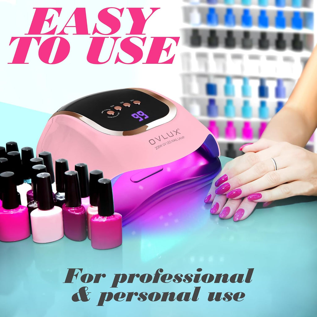 UV Light for Nails - 208W - PINK