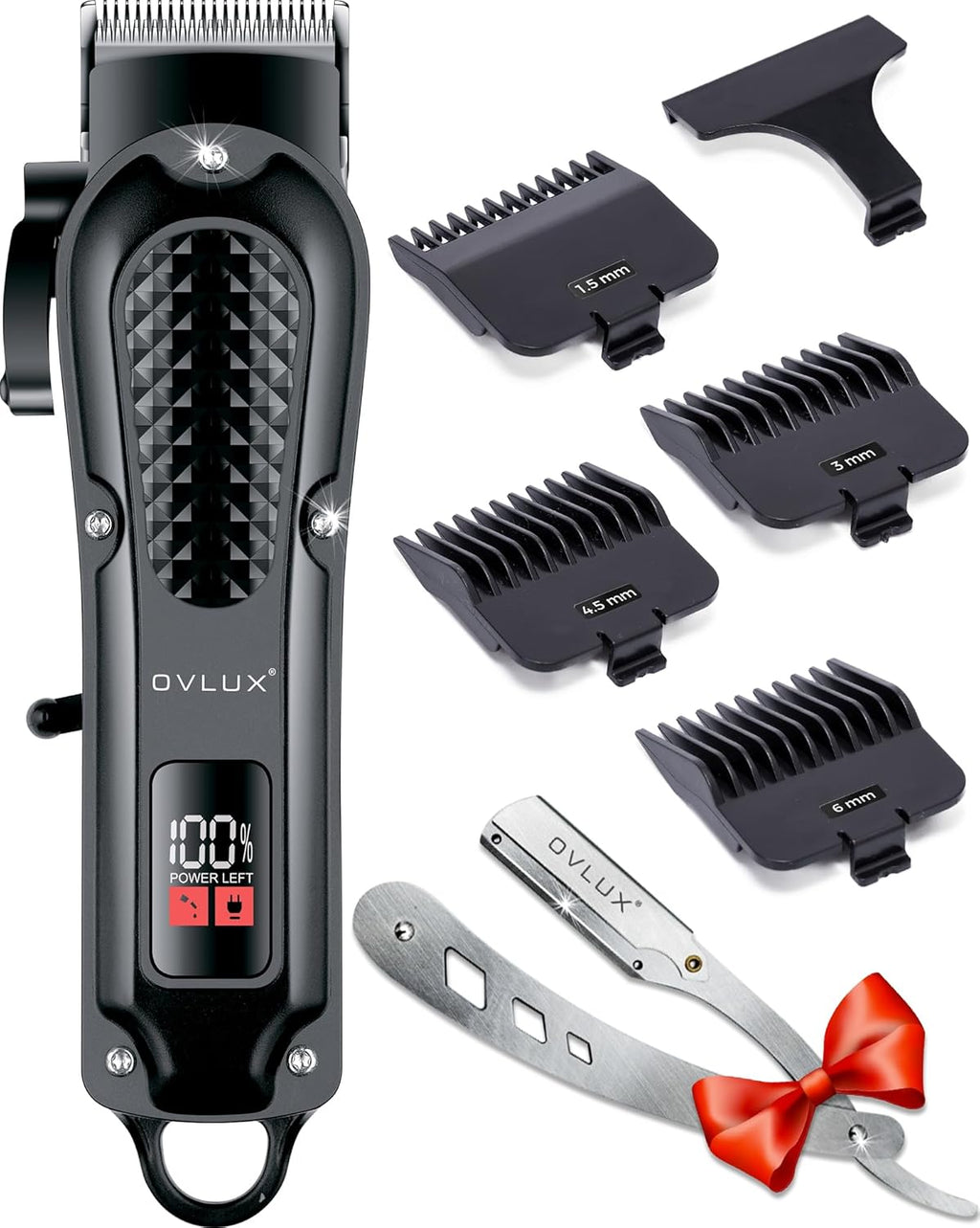 Cordless Hair Clipper Set - Black