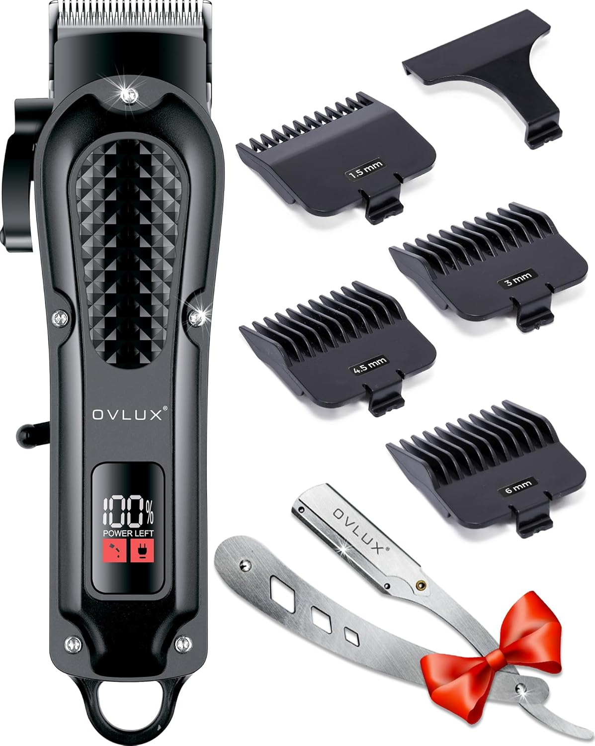 Cordless Hair Clipper Set - Black