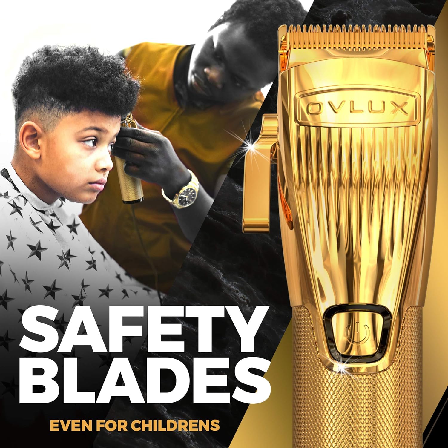Pro Cordless Hair Clipper - GOLD